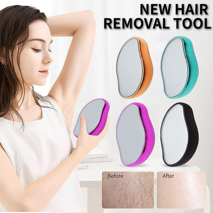 Crystal Hair Eraser – Painless Hair Removal Tool ✨