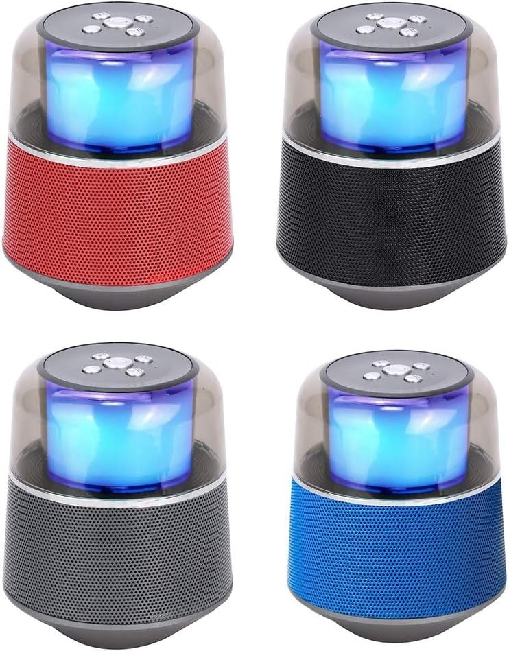 Mini Bluetooth Speaker 🔊✨ | LED Light • TF Card