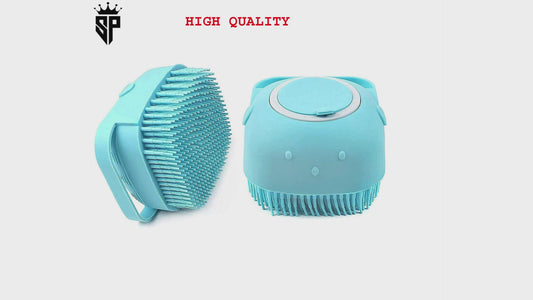 🧼 2-in-1 Silicone Bubble Bath Brush! ✨